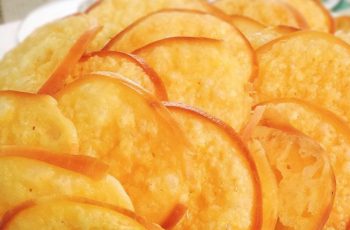 Chips de provolone, um aperitivo fácil