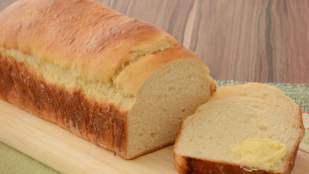 Pão caseiro simples