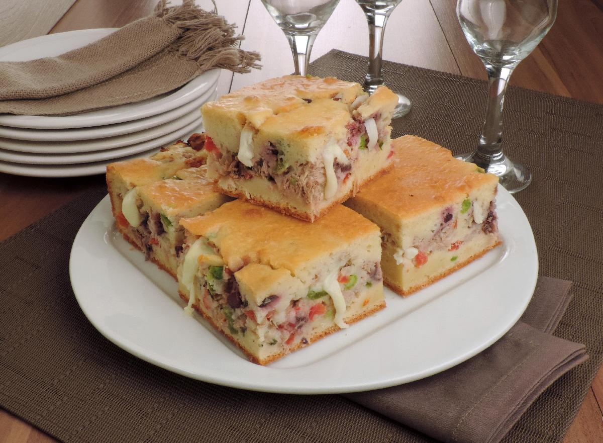 Torta de atum com queijo - Guia da Cozinha