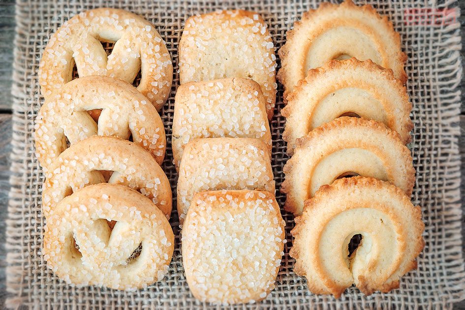Os tradicionais biscoitos amanteigados podem ser feitos na sua casa mesmo!