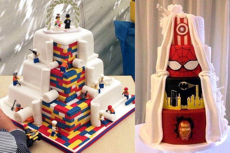 15 bolos de casamento inspirados na cultura geek - AdoroCinema