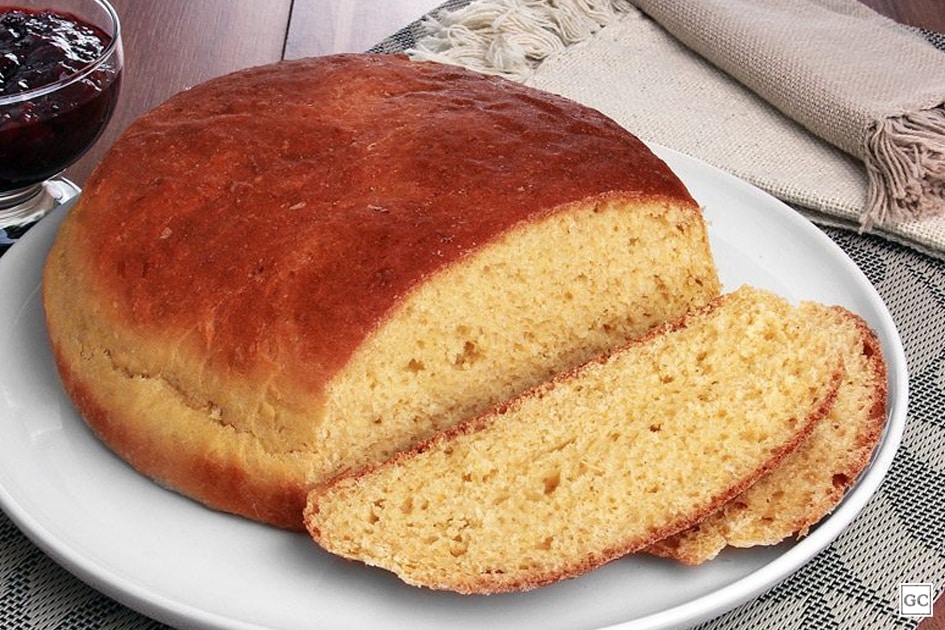 receitas de pão caseiro de milho fofinho