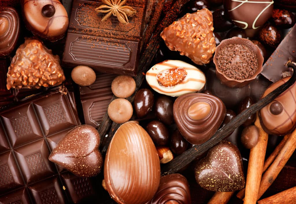 O chocolate faz muito sucesso durante o período de Páscoa