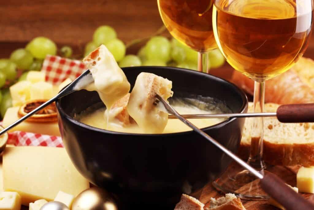 receitas de fondue de queijo