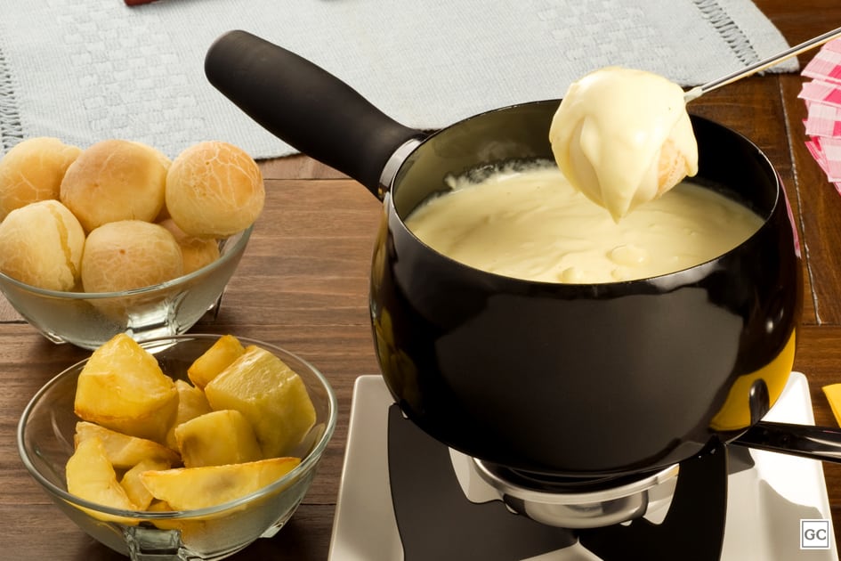 receitas de fondue de queijo