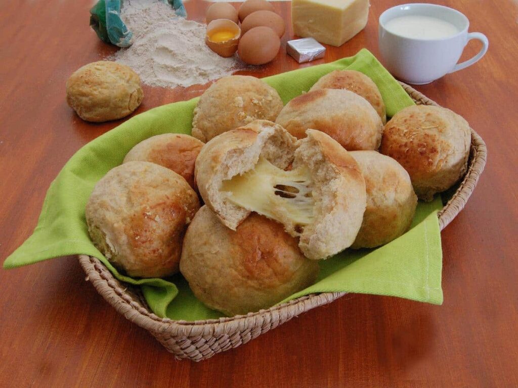 receitas de recheios de pão de batata