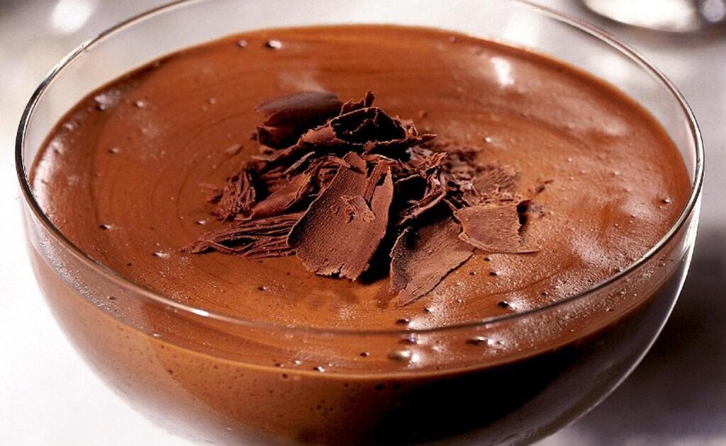 receitas de mousse de chocolate