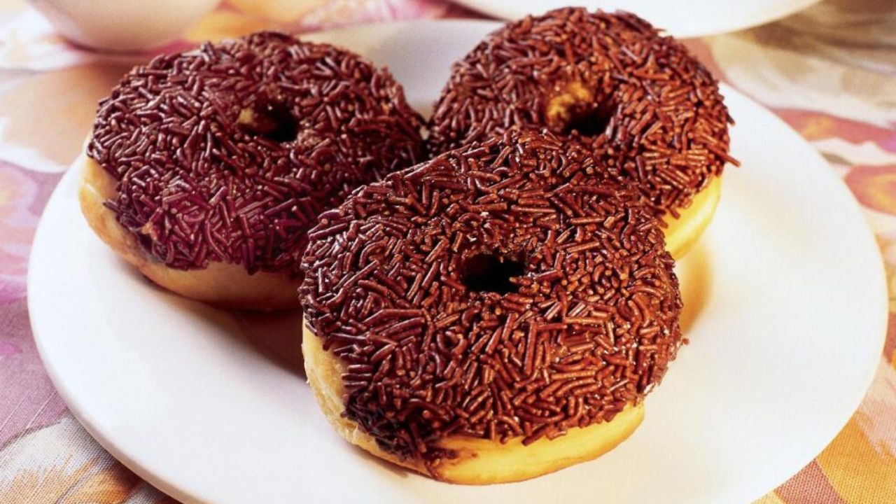 Donuts de brigadeiro