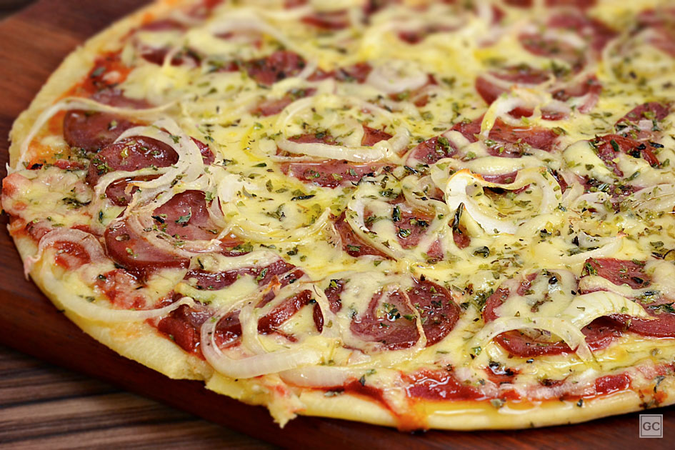 receitas de pizza de liquidificador 