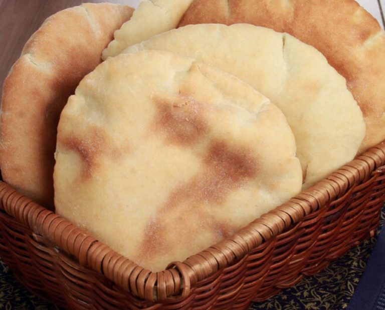 receita de pão sírio fácil e rápido