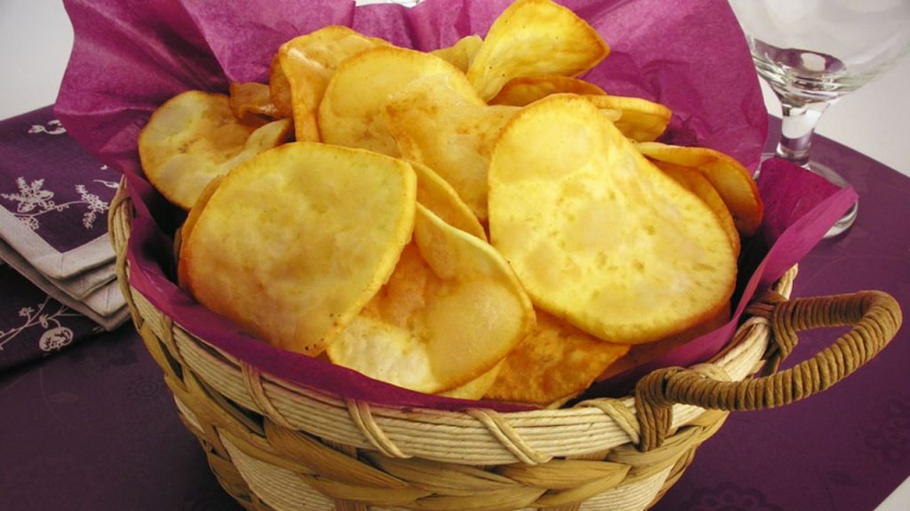 Batata-doce frita, um bom chips para aperitivo | Petiscos caseiros