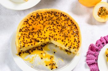 Torta de maracujá, uma das sobremesas mais gostosas que tem