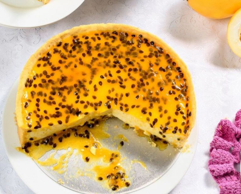 Torta de maracujá, uma das sobremesas mais gostosas que tem