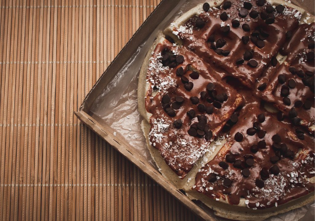 Waffle de chocolate é a receita perfeita para comemorar o dia do Waffle