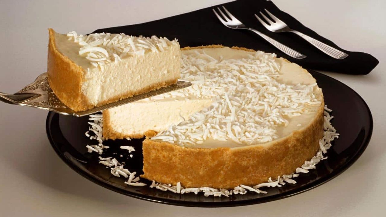 Cheesecake de coco