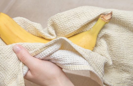Como higienizar banana do jeito certo